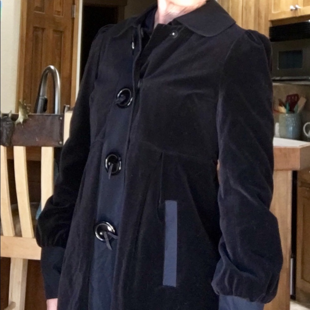 Anthropologie Elevenses Gorgeous velvet coat